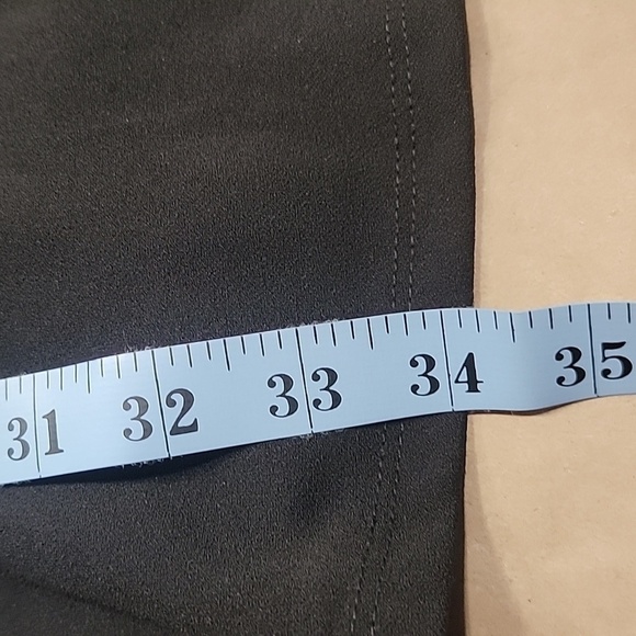 Row A, Size S, Notched V-Neck, Sleeveless Little Black Dress.  Fit & Flare. EUC. - Picture 9 of 13